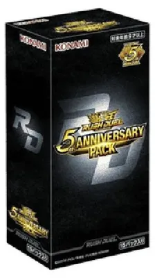 Zdjęcie produktu dla Yu-Gi-Oh! Rush Duel: 5th Anniversary Pack Booster Box Japanese