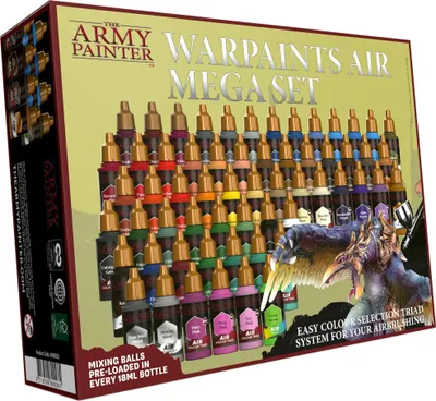 Produktbild von The Army Painter AW8002P, Schwarz, Blau, Braun, Kupfer, Gold, Grün, Grau, Metallisch, Orange, Pink, Violett, Rot, Silber,..., Acrylfarbe, Flüssigkeit, 18 ml, 60 Stück(e)