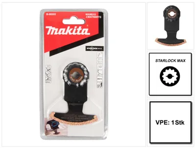 Produktbild von Makita Segmentsägeblatt, Schwarz, Replacement blade, 30 mm, 68 mm