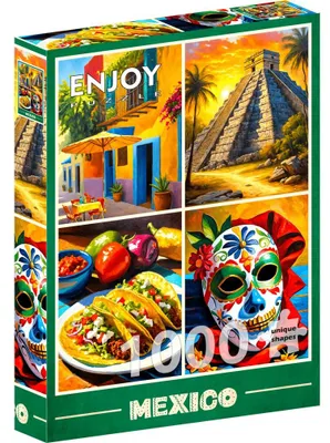 Obrázek produktu pro Puzzle 1000 dílů Enjoy – Mexiko