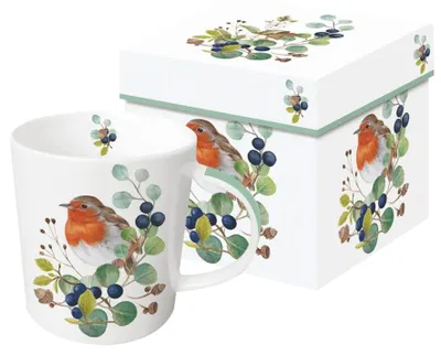 Produktbild von PPD Oiseau sur Branche Trend Mug, in Geschenkbox, Henkelbecher, Kaffeebecher, Becher, Tasse, New Bone China, 400 ml, 160302276