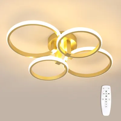 Obrázok produktu pre Stmievateľná LED stropná lampa s diaľkovým ovládaním