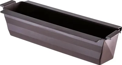 Image de Pot de fleurs/pot de plantation pour palette Europe - lot de 6 pièces - plastique - 40,5 cm - marron