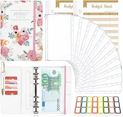 Produktbild von Finanzplaner mit Geldumschlägen und Ringbinder