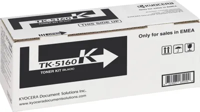 Obrázek produktu pro KYOCERA TK-5160K, 16000 str., Černá, 1 kusů