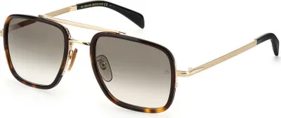 Image de David Beckham lunettes de soleil 7002/S cat.3 carrées steel gold/gray