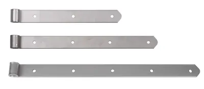 Image de Bande de magasin Alberts 836016, droite, extrémités arrondies, acier inoxydable, rouleau Ø 16 mm, dimensions 600 x 35 mm, lot de 6