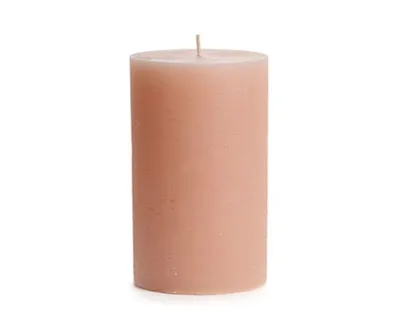 Obrázok produktu pre Rustik Lys – Rustikálna stĺpová sviečka „Classic“ (Ø 10 x 18 cm, Blossom)