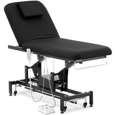 Image de Table de massage – lit de soins et table de massage – réglable électriquement, avec une capacité de charge allant jusqu'à 200 kg