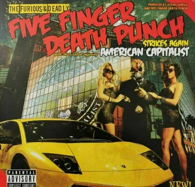 Produktbild von Five Finger Death Punch - American Capitalist (LP)