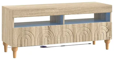 Produktbild von vidaXL LED-TV-Schrank Sonoma-Eiche Holzwerkstoff