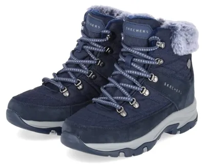 Produktbild von Skechers Damen Winterboots TREGO Blau Leder & Textil Größe: 41