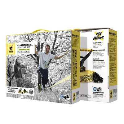 Produktbild von Gibbon Slackline Classic XL Set 25m bis 150kg