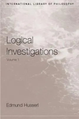 Produktbild von Logical Investigations Volume 1
