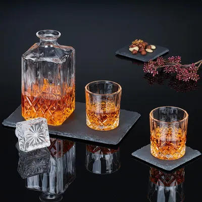 Obrázek produktu pro Břidlicové servírovací talíře Sada 4 ks, 26x16 cm