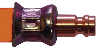Produktbild von TGO Gasschlauch 80 cm G 1/4 LH-ÜM x Stecktülle Gummi -30°C Gassteckdosen