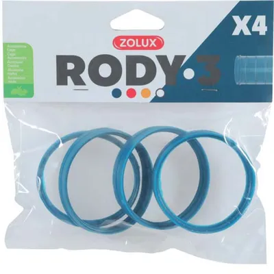 Obrázok produktu pre Komponenty Rody 3-spojovací krúžok modrý 4ks Zolux