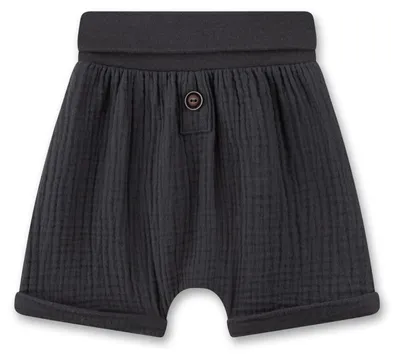 Produktbild von Sanetta Pure Baby-Shorts grau aus Musselin 56