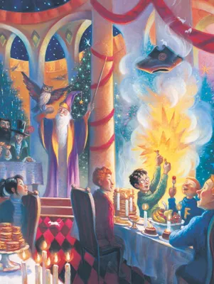 Immagine prodotto di New York Puzzle Company Puzzle di Harry Potter Natale Hogwarts 1000 pezzi