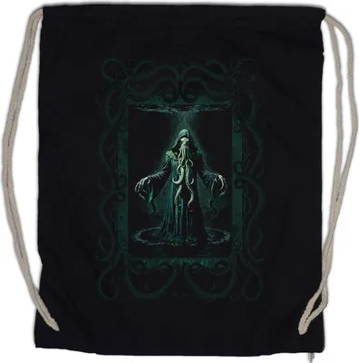 Produktbild von Urban Backwoods Cthulhu Death, Turnbeutel, Farbe: Schwarz