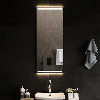 Produktbild von Badspiegel Hängespiegel Badezimmer Spiegel Lichtspiegel Badezimmerspiegel Lichtspiegel 40x100 cm