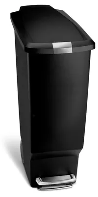 Produktbild von simplehuman CW1361 40 Liter, schmaler Treteimer, Mülleimer Küche, Abfalleimer, M