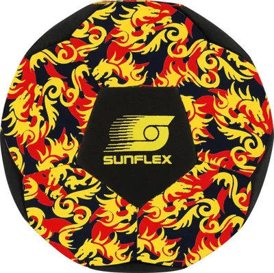 Produktbild von sunflex Neopren Fußball Size 5 Glow Flames Dragon