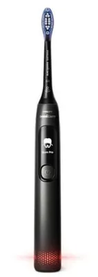 Obrázek produktu pro Philips Advanced Clean HX3792/11 Sonický kartáček, Dospělý, Sonický, Denní péče, Hloubkové čištění, Péče o dásně, Citlivý, Bělicí, 31000 pohybů za minutu, Černá, 2 min, 4 x 30 sec
