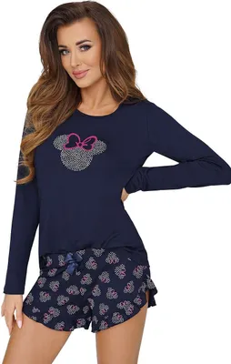 Obrázek produktu pro Pyžamo Donna Marineblau - Schlafanzug Donna Marineblau 40