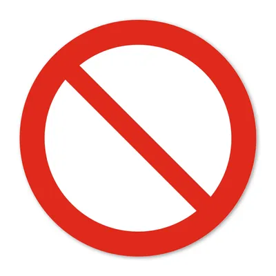 Immagine prodotto di Adesivo di divieto P001 Cartello di divieto generale in conformità a DIN EN ISO 7010 I Avviso di sicurezza I Ø 10 cm I hin791