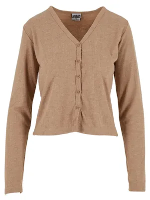 Image de Urban Classics - Cardigan pour femmes TN366 (XL) (beige chiné)