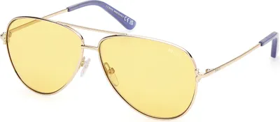 Produktbild von Pucci EP0229 32E shiny pale gold 60/11/140 Damen Sonnenbrillen