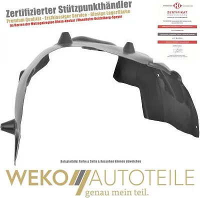 Produktbild von Verkleidung Radhaus vorne rechts DIEDERICHS 2275008 für VW