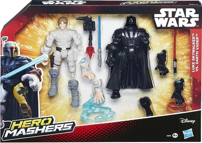 Produktbild von Star Wars Spielzeug ,,Hero Mashers" - Luke und Darth Vader