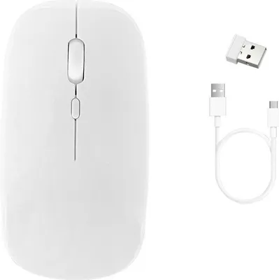 Produktbild von Kabellose Bluetooth-Computermaus mit Funkband - CTMM (Weiß)
