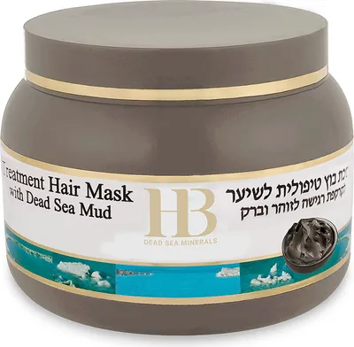 Obrázek produktu pro Health&Beauty ošetřující maska na vlasy s bahnem z Mrtvého moře 250 ml