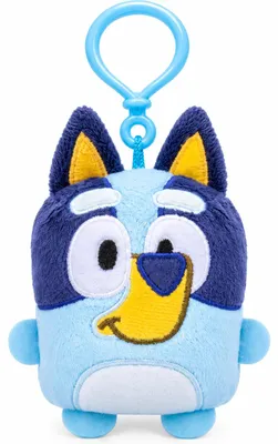 Produktbild von Bluey & Bingo Plüsch Bagclip Schlüsselanhänger 10 cm Bluey