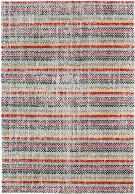 Image de Tapis rayures multi 133x190