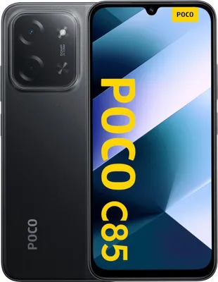 Xiaomi POCO C85 4G 6GB/128GB Schwarz (Black) Dual-SIM