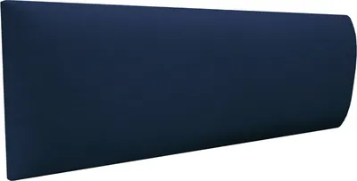 Produktbild von RAVIO Wandpaneel Gepolstert Wandpolster Kopfteil für Betten Wandverkleidung Wandpolsterung Wanddeko 3D Wandkissen Polsterpaneele (40 x 15 cm, Farbe: Navyblau - Mono 241)