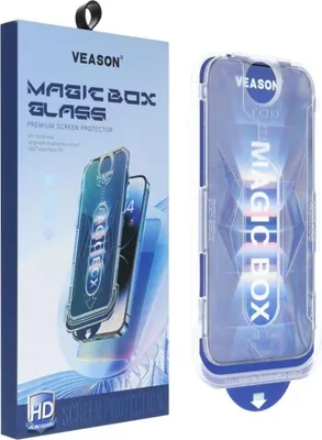 Produktbild von Schutzglas Displayschutzglas Set mit Installationsrahmen kompatibel mit iPhone 16
