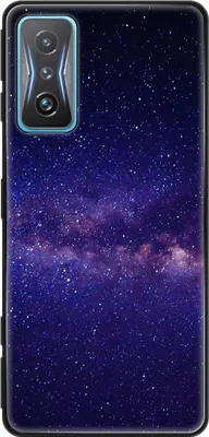 Produktbild von König Design Hülle kompatibel mit Xiaomi Redmi K50 Gaming Kunststoff Soft Handyhülle - Handy Case Sternenhimmel