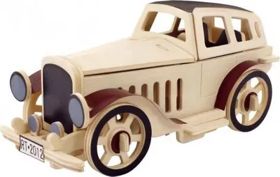 Immagine prodotto di Puzzle 3D di legno Auto classica 2