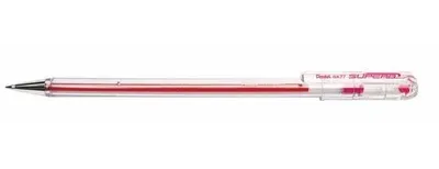 Obrázok produktu pre Guľôčkové pero, 0,35 mm, s vrchnákom, PENTEL "Superb BK77", ružové
