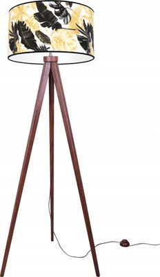 Obrázok produktu pre Stojanová lampa Stojan Lampa Zlaté kvety LED