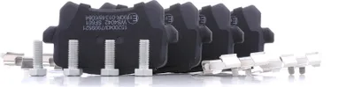 Produktbild von RIDEX 402B0642 Bremsbeläge Satz Hinten für VW GOLF VI (5K1) Golf V Schrägheck (1K1) TOURAN (1T1, 1T2) TIGUAN (5N) für SKODA Octavia III Combi (5E5)