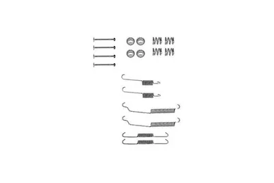 Produktbild von Zubehörsatz Bremsbacken Hinten von NK Ømm (7999618) Zubehörsatz Bremsanlage Brake Fitting Kit
