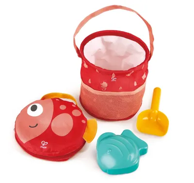 Produktbild von Hape Strandspielzeug Fold and Go Set 6-teilig