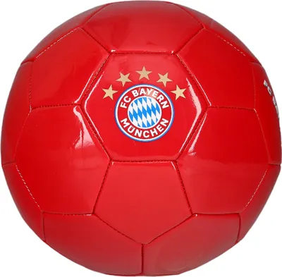 Produktbild von FC Bayern München Fußball  5 Sterne | rot | 100% Polyurethan