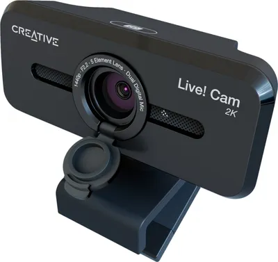 Produktbild von Kreatívna webová kamera Live Cam Sync V3 QHD, mikrofón a kryt